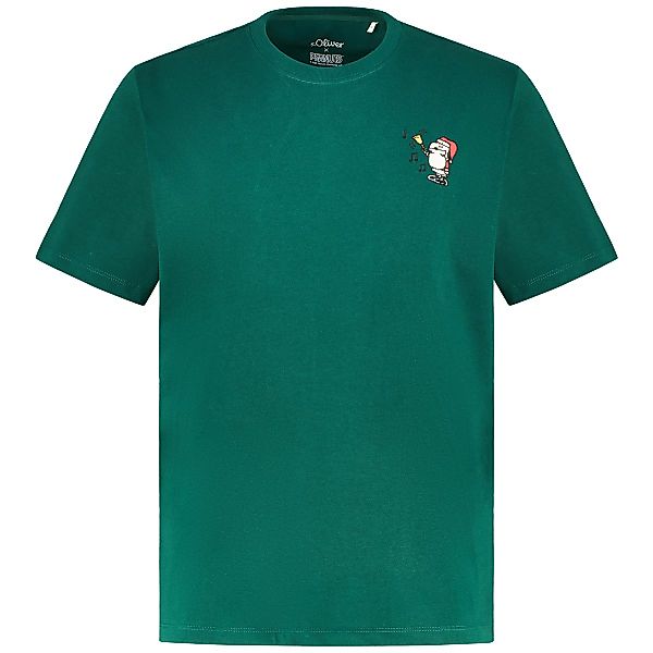 s.Oliver T-Shirt mit Stickerei Farbe grün Größe: 3XL günstig online kaufen