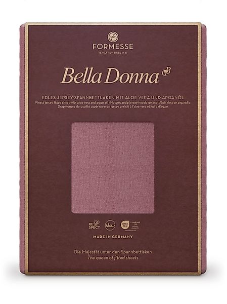 Formesse Spannbettlaken Bella Donna Jersey Spannbettlaken: günstig online kaufen
