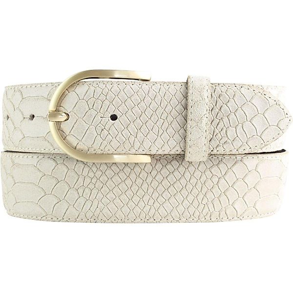 BELTINGER Ledergürtel Damen-Gürtel mit Pythonprägung 4 günstig online kaufen
