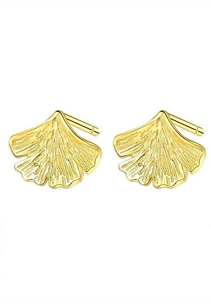 Hey Happiness Paar Ohrstecker Ginkgo, Silber 925 Damen Ohrringe, Silber Ohr günstig online kaufen