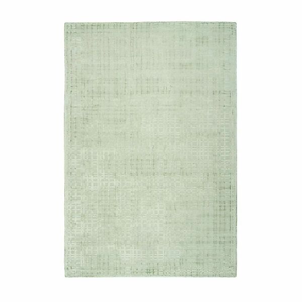 MeGusta Kurzflor Teppich Uni Mint Viskose 120x170 cm Alma günstig online kaufen