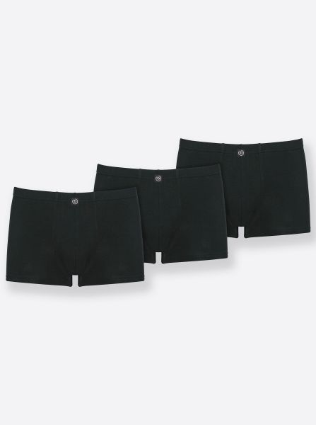 bugatti Boxershorts "Oslo" 3er Pack, 3 tlg., weich, basic, eng, atmungsakti günstig online kaufen