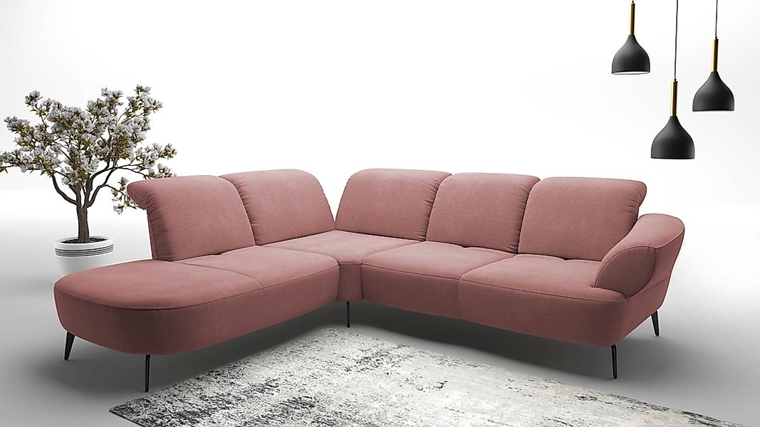 sit&more Ecksofa "Dance, L-Form, inkl. Sitztiefenverstellung" inkl. Click&S günstig online kaufen