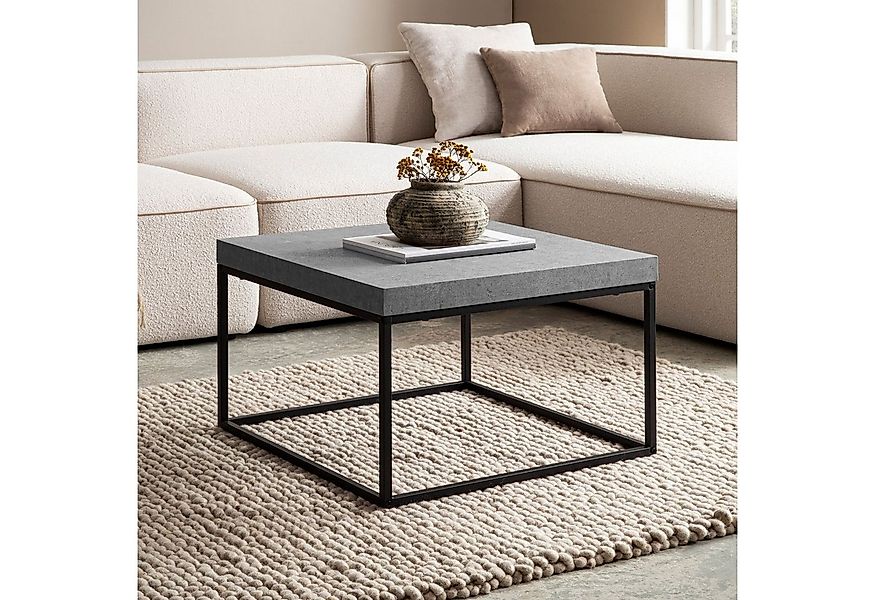 FINEBUY Couchtisch FB59780 Sofatisch 60 cm Wohnzimmertisch Klein Kaffeetisc günstig online kaufen