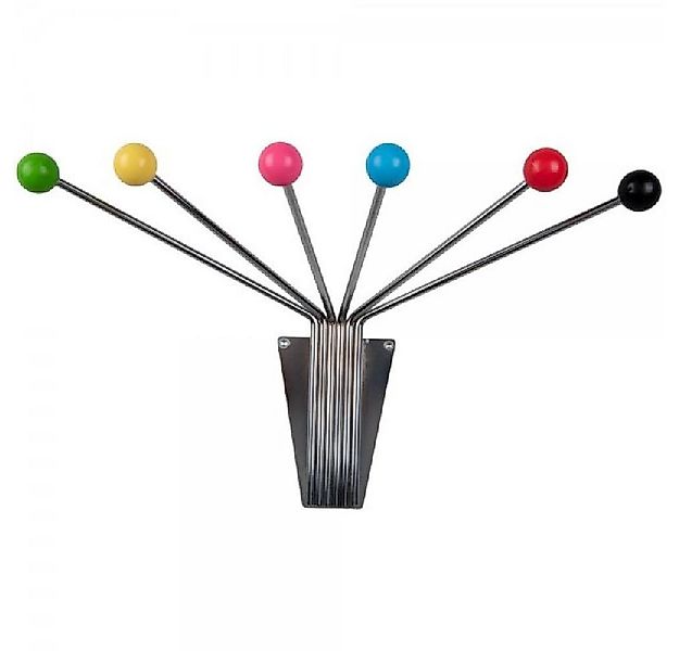 Present Time Garderobenhaken Hutgarderobe Neptune Chrome Coloured Balls (La günstig online kaufen