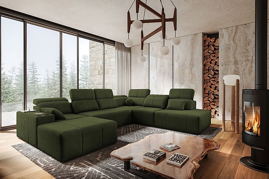 Kaiser Möbel Ecksofa multifunktional Mindy X, Stoff Quelle, mit Relaxfunkti günstig online kaufen