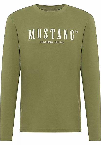 MUSTANG Langarmshirt "Langarmshirt" günstig online kaufen