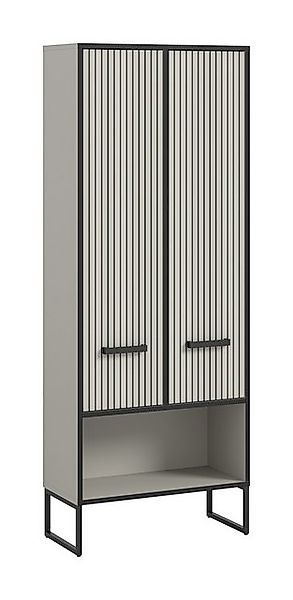 freiraum Hochschrank Bagno 9 Fächer, 2 Türen, in kaschmir Dekor - 59x159x32 günstig online kaufen