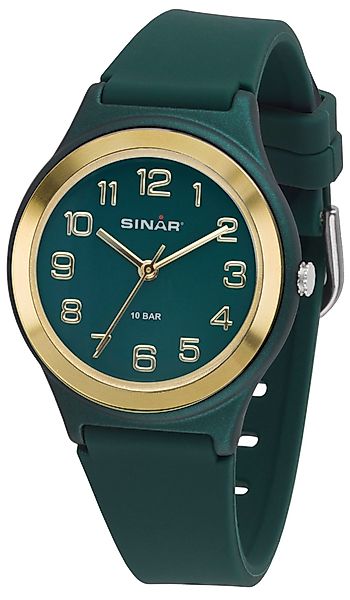 SINAR Quarzuhr XB-48-6, Armbanduhr, Damenuhr,Jugendliche, Silikonarmband, günstig online kaufen