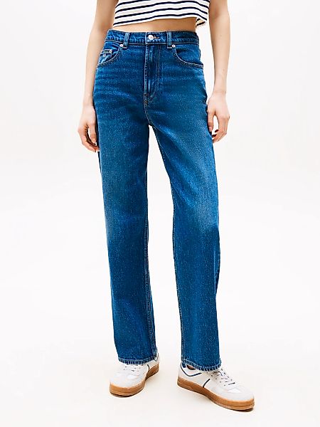 Tommy Jeans Straight-Jeans "LAYLA HR SLIM STR" in Knöchellänge günstig online kaufen