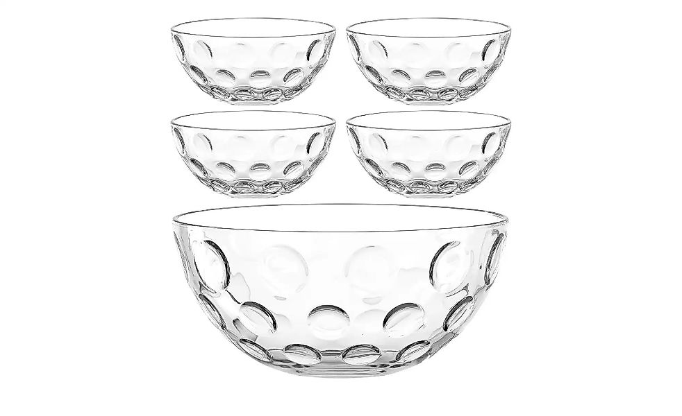 LEONARDO Schale »Schalen-Set CUCINA OPTIC, 5er Set, 4x Ø 14 cm & 1x Ø 28 cm günstig online kaufen