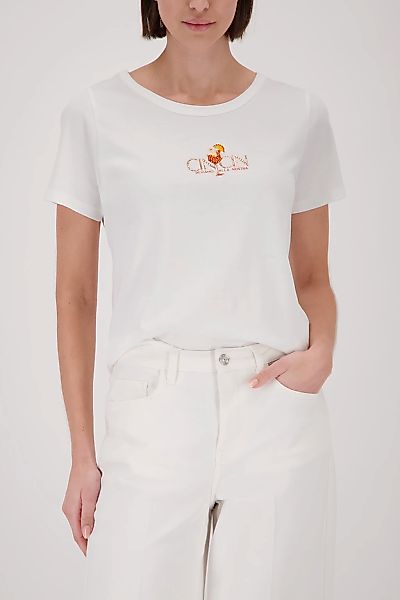 Monari T-Shirt "cincin" Regular fit mit Strasssteinen günstig online kaufen