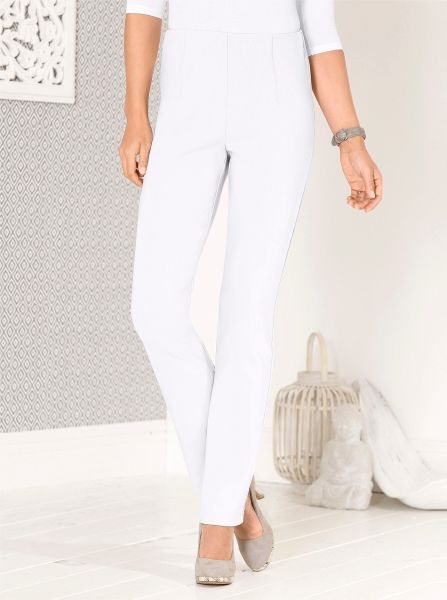 Sieh an! Jerseyhose Stretch-Hose Innenbeinlänge ca. günstig online kaufen