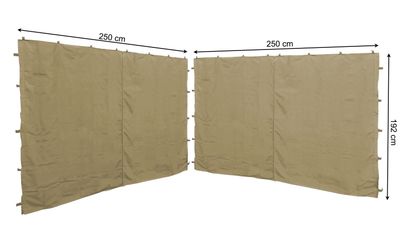 Quick Star Pavillonseitenteil 2 Seitenteile mit günstig online kaufen