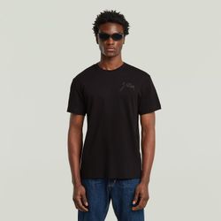 G-STAR T-Shirt Script mit Rundhals, aus günstig online kaufen