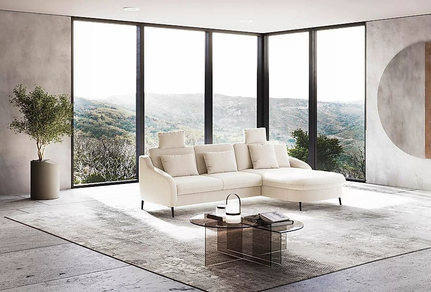 sit&more Ecksofa »Soul L-Form«, wahlweise mit Bettfunktion und Bettkasten o günstig online kaufen