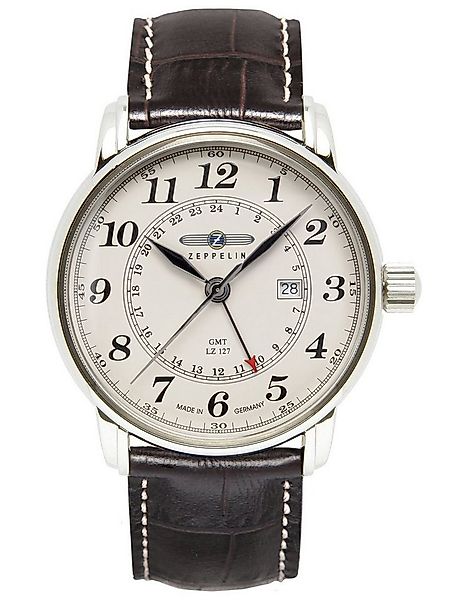 ZEPPELIN Quarzuhr Zeppelin 7642-5 LZ-127 Herrenuhr 42mm 5ATM Zeppelin 7642- günstig online kaufen