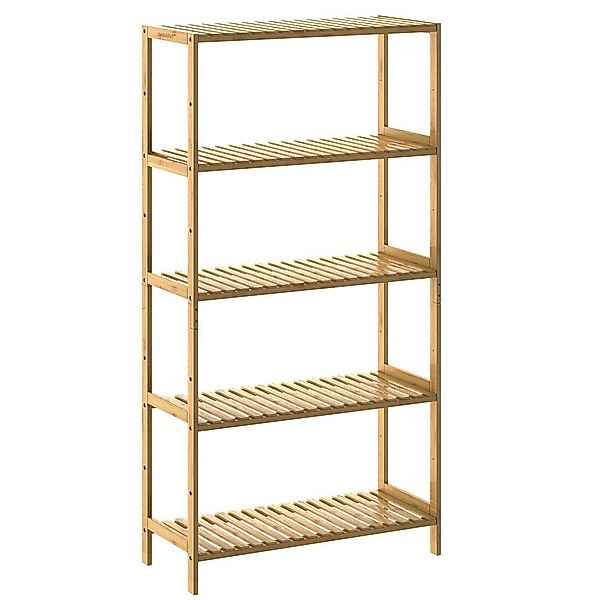 Casaria Standregal, mit 5 Ablagen Höhenverstellbar günstig online kaufen
