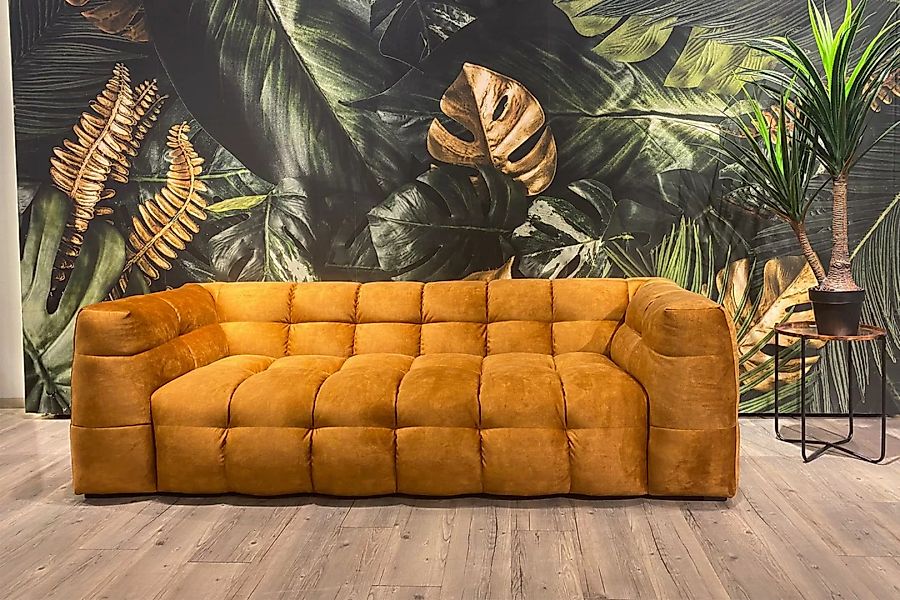 KAWOLA Sofa ROSARIO, Velvet versch. Größen und versch. Farben günstig online kaufen