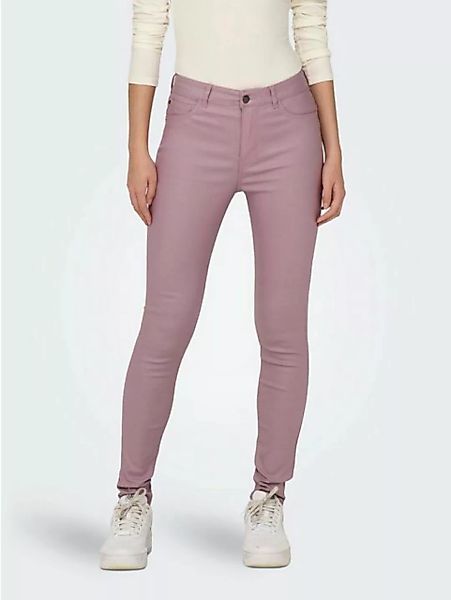 JACQUELINE de YONG Lederimitathose Skinny Jeans Leder Optik High Waist Stre günstig online kaufen