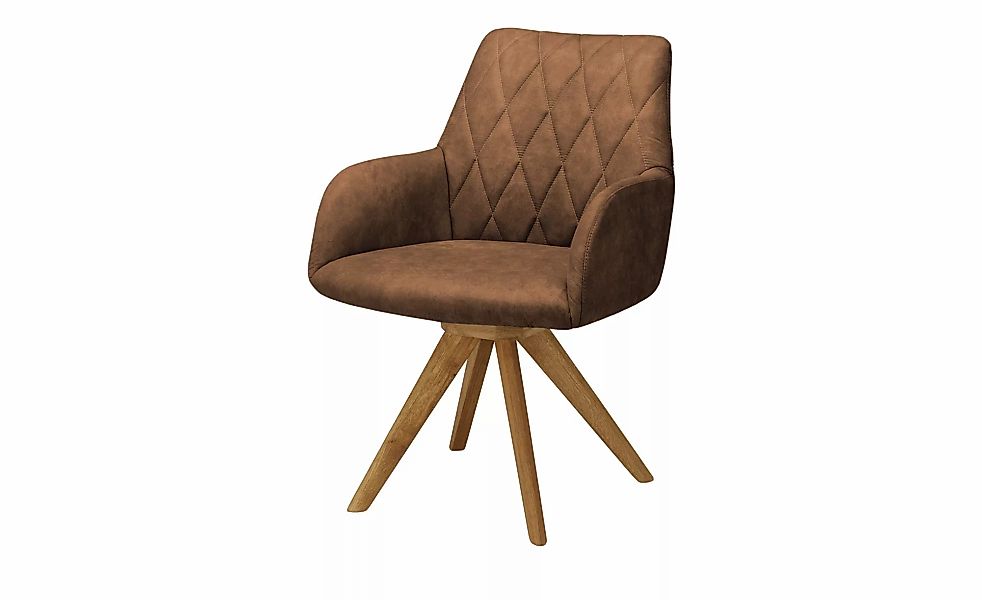 Woodford Armlehnstuhl  Bristol ¦ braun ¦ Maße (cm): B: 60 H: 88 T: 67.0 Stü günstig online kaufen