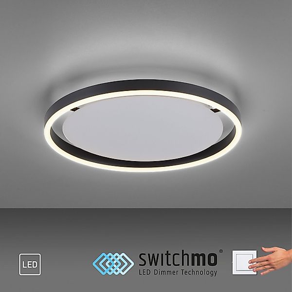 JUST LIGHT Deckenleuchte RITUS, LED fest integriert, Warmweiß, LED, dimmbar günstig online kaufen