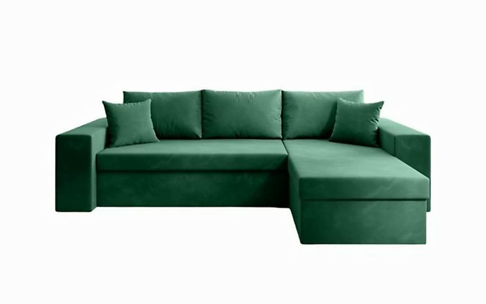 Luxusbetten24 Schlafsofa Designer Sofa Denver, mit Stauraum und Schlaffunkt günstig online kaufen