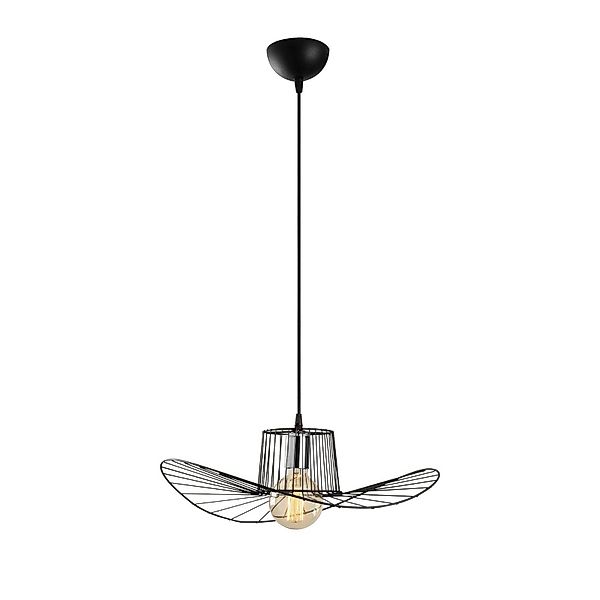Hängeleuchte Tel, schwarz, Ø 50 cm, Metall günstig online kaufen