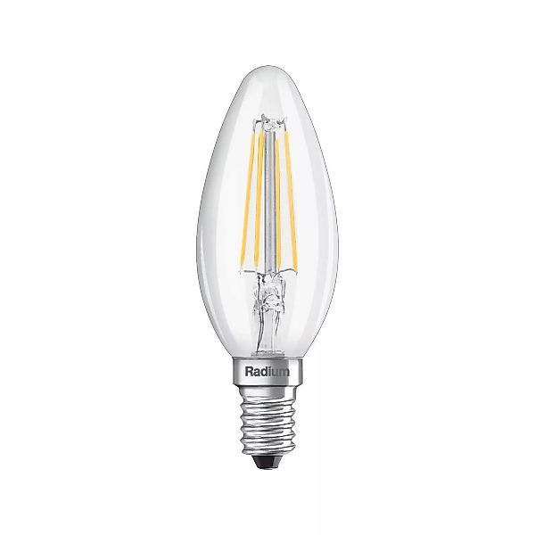 Radium LED-Kerzenlampe Essence, Filament, E14 4W, 827, 470lm günstig online kaufen