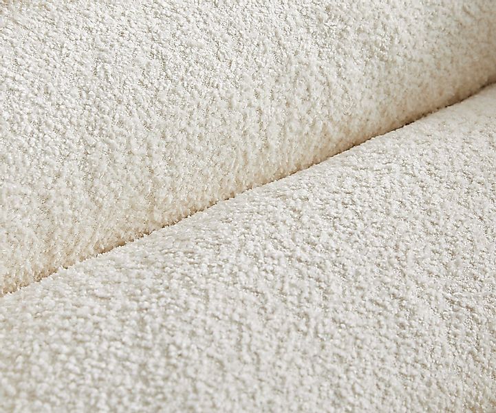 DELIFE Bettgestell Dream-Well, Bouclé Creme-Weiß 200x200 günstig online kaufen