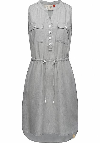 Ragwear Shirtkleid "Roisin Denim" Ohne Taschen stylisches Sommerkleid mit B günstig online kaufen