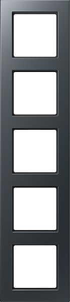 Jung Rahmen 5-fach waage/senkrecht A 5585 BF ANM günstig online kaufen