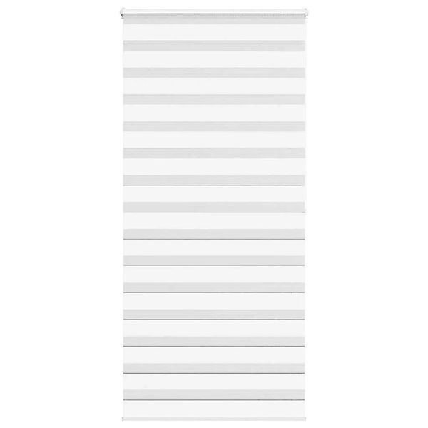 vidaXL Doppelrollo Weiß 105x200 cm Stoffbreite 100,9 cm Polyester 4014782 günstig online kaufen