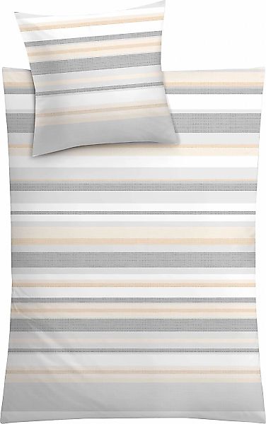 Kleine Wolke Bettwäsche "Pite" 2 Stk. tlg. mit modernen Streifen günstig online kaufen