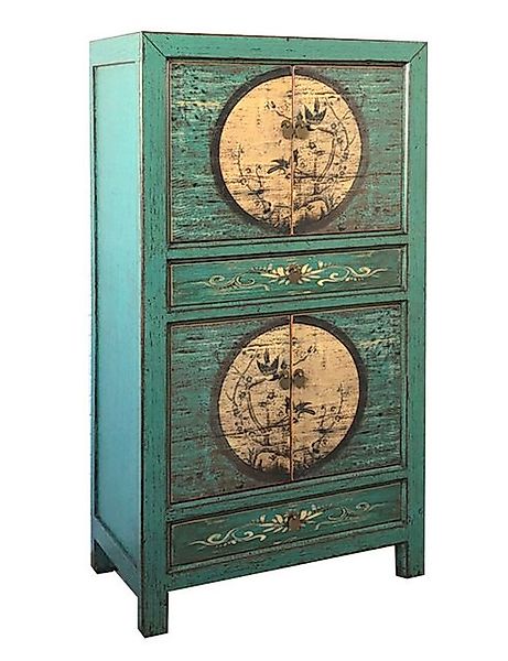 OPIUM OUTLET Kleiderschrank Hochzeitsschrank chinesisch Vintage Schrank asi günstig online kaufen