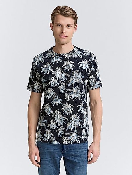 TOM TAILOR T-Shirt T-Shirt mit Palmen-Print günstig online kaufen