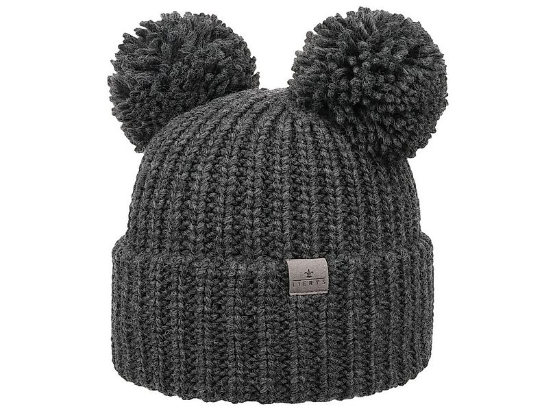 Lierys Bommelmütze (1-St) Bommelmütze mit Umschlag, Made in Germany günstig online kaufen