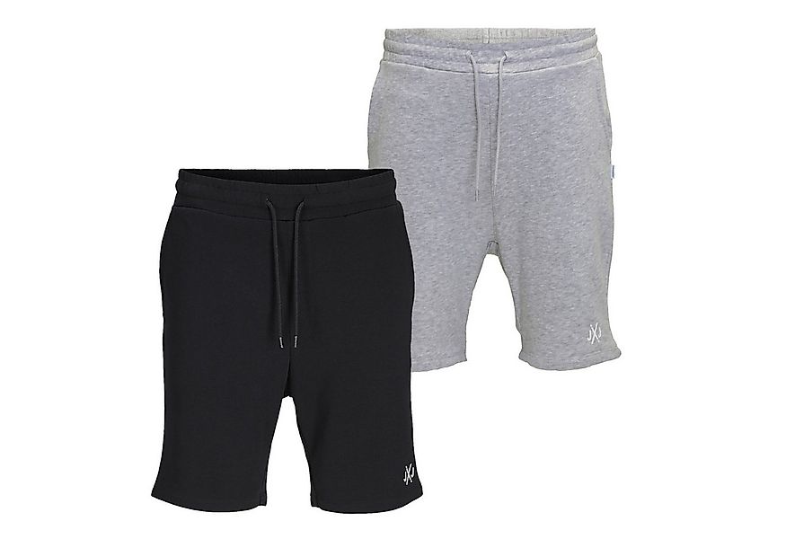Jack & Jones Shorts JPSTGORDON JJBRAD SWEAT SHORTS 2-Pack Kurze Herrenhose günstig online kaufen