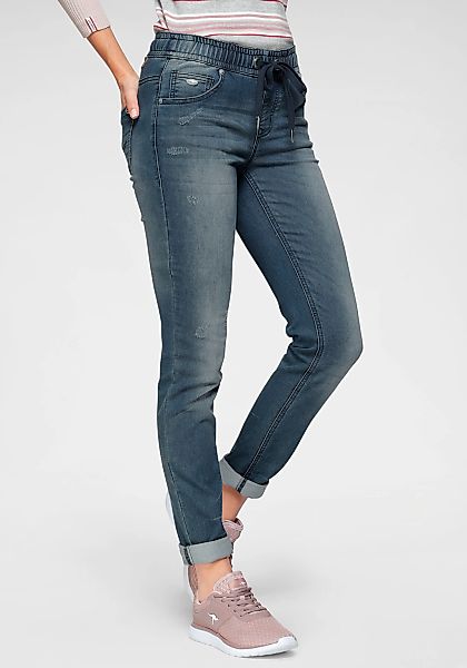 KangaROOS Jogg Pants entspannte Passform, weite Beinform günstig online kaufen