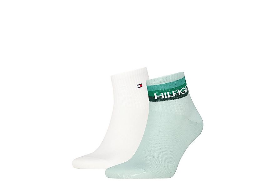 Tommy Hilfiger Kurzsocken TH MEN QUARTER 2P SPORT TH LOGO (2 Paar) günstig online kaufen