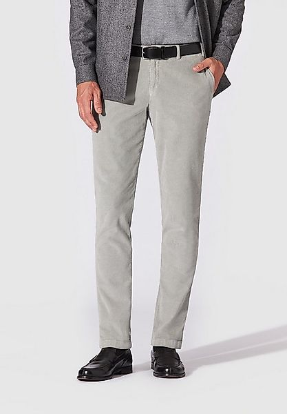 Hiltl Cordhose Tamo - Casual Corduroy, Slim-Fit, Baumwolle-hellgrau-48 günstig online kaufen