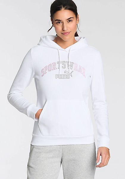 PUMA Kapuzensweatshirt "ESS+ LOGO LAB HOODIE FL", Oversized Fit, mit Kängur günstig online kaufen