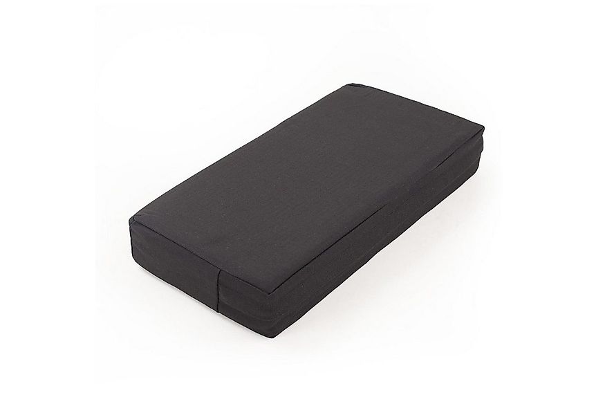 bodhi Bodenkissen MANDIR Kissen rechteckig schwarz günstig online kaufen