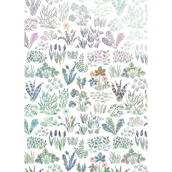 Sanders & Sanders Fototapete Wildblumen Multicolor 200 x 280 cm 612129 günstig online kaufen