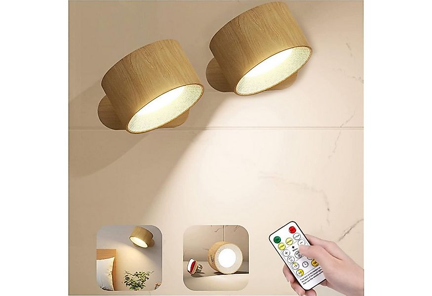 BlingBin LED Wandleuchte Innen Wandlampe Dimmbarem LED-Licht, Touch-Wandleu günstig online kaufen