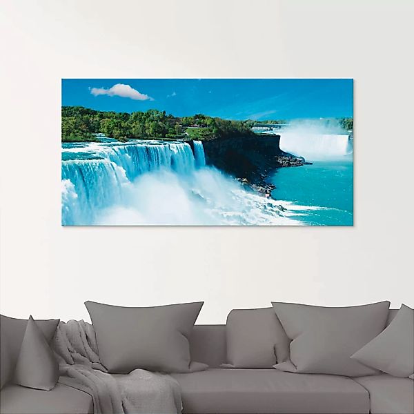 Artland Glasbild "Niagara", Gewässer, (1 St.), in verschiedenen Größen günstig online kaufen