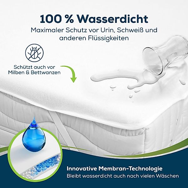 Matratzenschoner Sensalou Matratzenschoner 140 x 190 günstig online kaufen