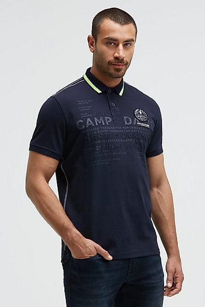 CAMP DAVID Poloshirt mit Seitenschlitze günstig online kaufen