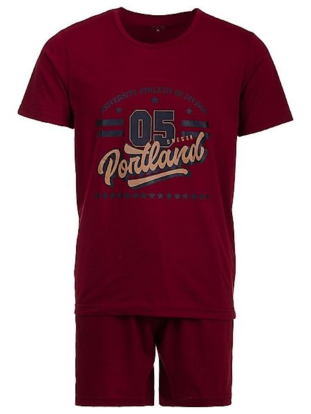 Henry Terre Schlafanzug Pyjama Set Shorty - Oregon Portland günstig online kaufen