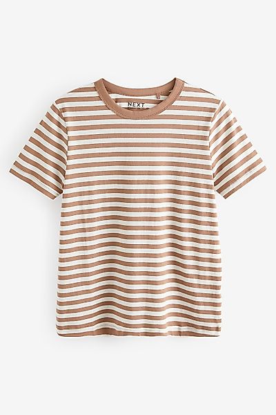 Next T-Shirt Essential Kurzarm-T-Shirt mit Rundhalsausschnitt günstig online kaufen